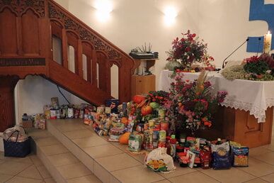 Tafel-Spenden zum Erntedank