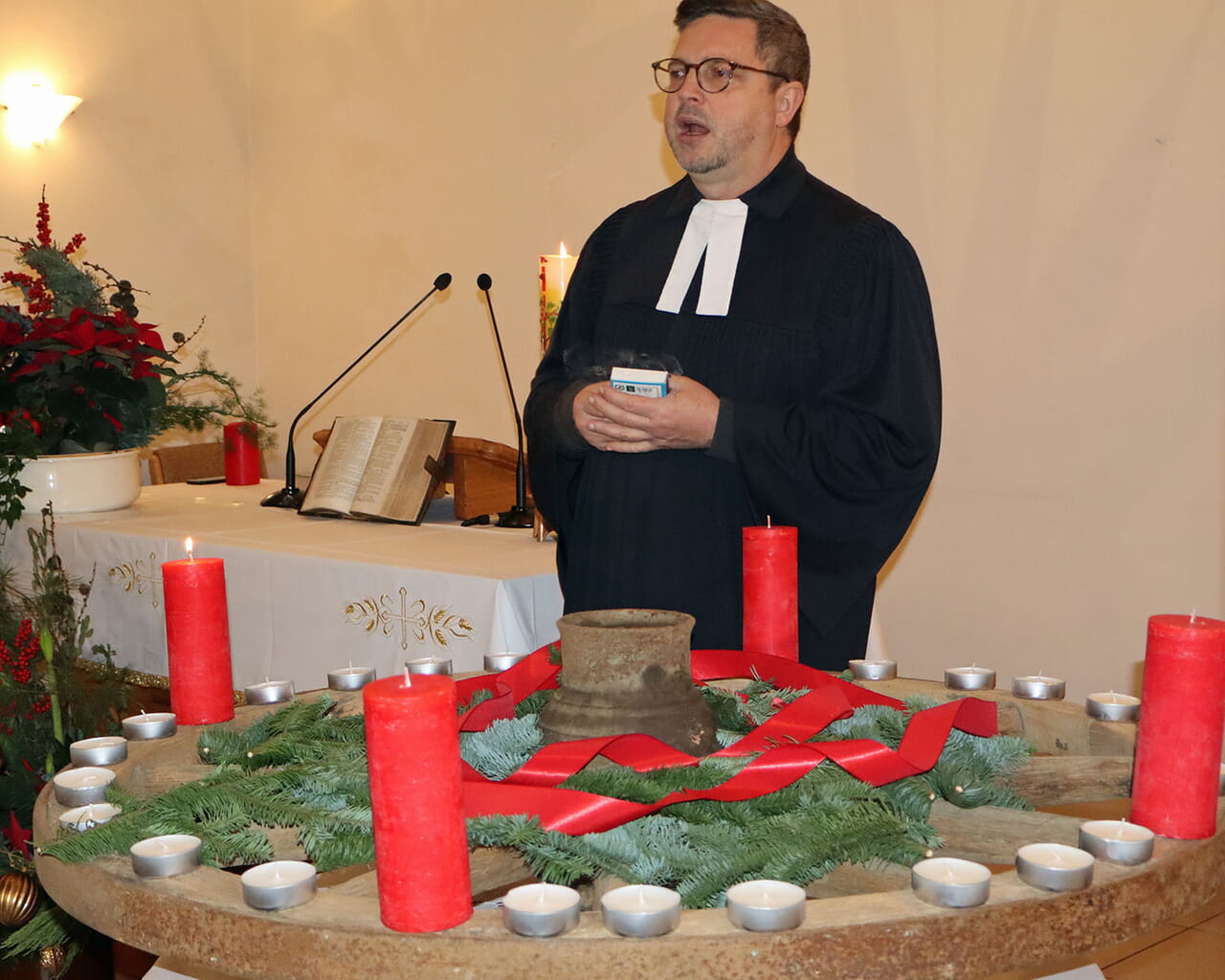 Adventsmarkt-Eröffnung Birkelbach 2025